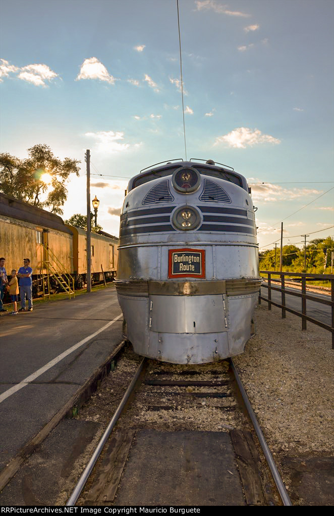 Chicago Burlington & Quincy E-5A Locomotive